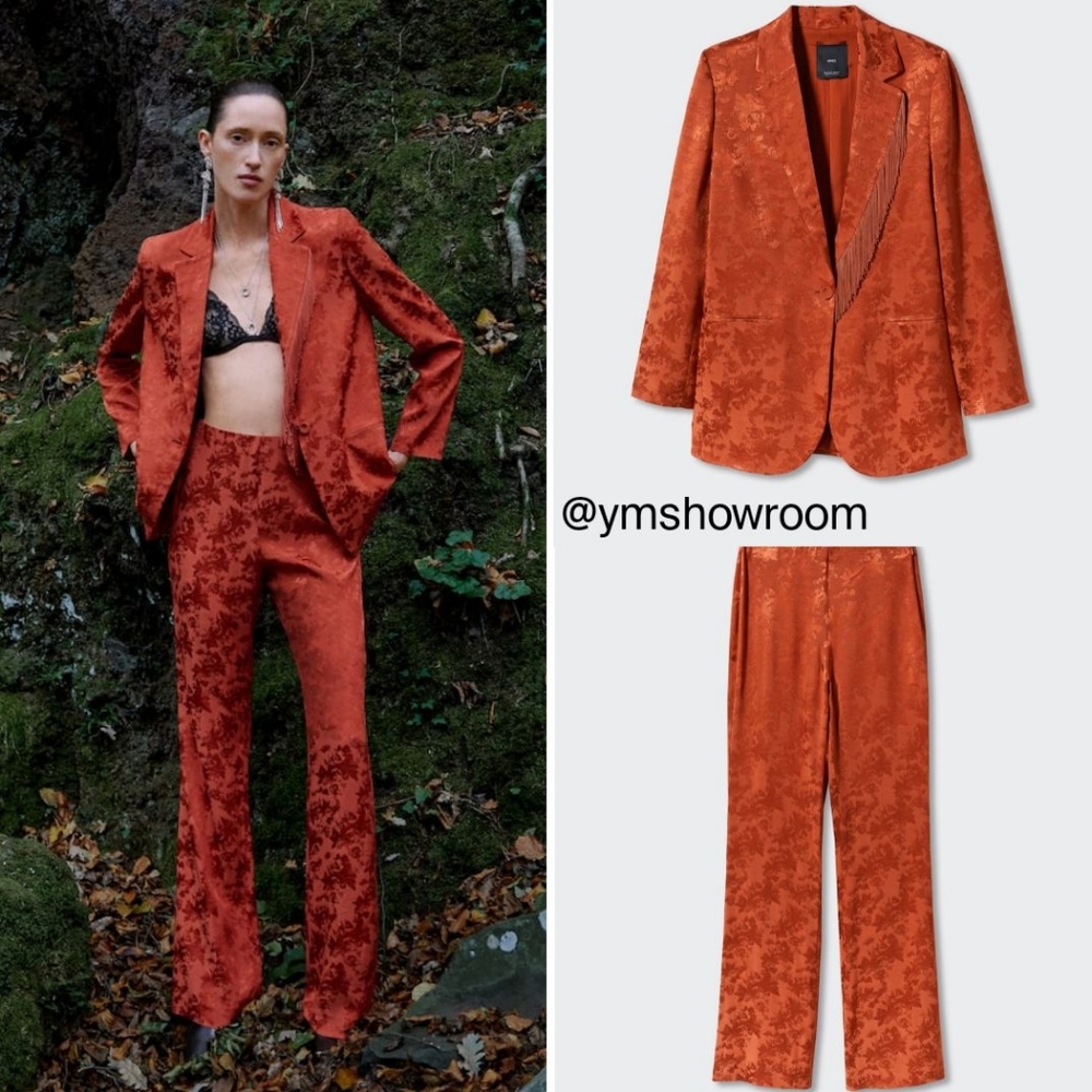 MANGO Jacquard suit - Picture 2 of 7